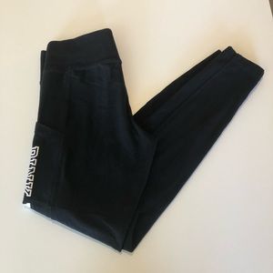 Victoria’s Secret PINK black yoga leggings small